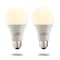 Bulbrite Solana Smart LED Wifi Light Bulb, A19 / E26 Base, 8W, 2200K-6500K, White Finish, 2PK 190121 - alternate 1
