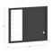 Martha Stewart Everette 24in.x18in. Magnetic Calendar Dry Erase Board and Chlk Board w/Liq Chlk Mrkr and Mgnts, Blk BR-PM-COM-MW1MB2-4561-BK-MS - alternate 10