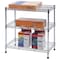 Sandusky Lee Wire Shelving Unit, 10"D x 18"W x 18"H, 3 Shelves, Chrome WS181018-C - alternate 6
