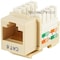 Monoprice Datacom Jack, Cat6, Punch Down, Beige 5381 - alternate 1