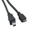 Sanoxy 5ft USB 2.0 A Male to Mini-B 5-pin + Micro-B 5-pin Charging Cable SNX-CBL-LDR-U2108-1105 - alternate 2