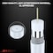 Maximm RG6 Coaxial Cable, White, 3 Foot) RG6-3FTSTRAIGHTWhite - alternate 5