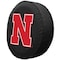Holland Bar Stool Co 37 x 12.5 Nebraska Tire Cover TCH1NebrUnBK - alternate 4
