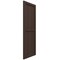 Ekena Millwork True Fit PVC, Two Board Framed Board-n-Batten Shutters, Raisin Brown, 10 3/4W x 86H, PR TFP101BF11X086TB - alternate 11