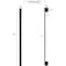 Leeki Modern Outdoor Light Fixture Linear Sconce U-Shaped Exterior Light, 40in Inch LKI-1074 - alternate 7