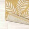 Jonathan Y Nevis Palm Frond Yellow/Cream 5 ft Square Indoor/Outdoor Area Rug SMB119C-5SQ - alternate 8