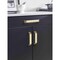 Amerock Concentric 7-9/16 in 192 mm Center-to-Center Golden Champagne Cabinet Pull BP36815BBZ - alternate 3