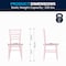 Flash Furniture HERCULES 10 Pack Child ' s Pink Resin Party and Event Chiavari Chair for Commercial & Residential Use 10-LE-L-7K-PK-GG - alternate 9