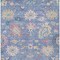Homeroots 5' X 8' Blue Pink And Ivory Floral Washable Indoor Outdoor Area Rug 605308 - alternate 9