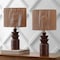 Jonathan Y Anderson 22" Bohemian Coastal Tiered Totem Resin w/Hand-Woven Paper Rope Drum Shade LED Table L, 2PK JYL5510B-SET2 - alternate 7