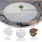 Flash Furniture TopGuard 36" Round White Faux Marble Outdoor Tabletop with Seamless Surface Technology ST-RD918C-1-M-3A-M-WH-MAR-GG - alternate 10