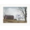 Homeroots Sunday Service 1 White Framed Print Wall Art 404597 - alternate 1