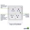 Leviton PlugsandRcptcls, 15A, 125VAC, Ivory, Nylon 5480-I - alternate 5
