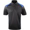 Propper Midweight Colorblock Pocket Men's Polo, Black/Cobalt, XX-Large F5344 - alternate 1