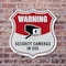 Signmission Video Surveillance Shield Sign Warning S, 12 Inch X 12 Inch, Plastic Sign SHI-P-12-468 - alternate 5