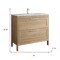 Homeroots 40" Oak Wood Freestanding Bathroom Vanity With White Sink And Two Drawers 627404 - alternate 4