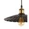Jonathan Y Lotus 12.25" Adjustable Metal LED Pendant, Brass Gold/Black JYL9062A - alternate 11