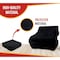 Mytee Products 10 ftx13 ft Black Pre Tarp Blanket w/ Grommets for Tarps Cargo Load & Protection, 4PK MB-FELT-1013x4 - alternate 7