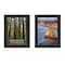 Homeroots Set Of Two Strength 1 Black Framed Print Wall Art, 2PK 405748 - alternate 4