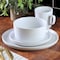 Elama Luxmatte White 16 Piece Dinnerware Set EL-LUXMATTE-16-WHT - alternate 9
