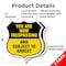 Signmission No Trespassing Shield Sign You Are Now T, 6 inch X 6 inch, Plastic Sign, 2PK SHI-P-2PACK-6-412 - alternate 5