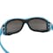 Interstate Safety Full-Seal Safety Glasses with Smoke Mirror Lens and Removable EVA Foam Gasket, Blue, 10PK 40256-BX - alternate 8