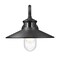 Z-Lite RLM 1-Light Outdoor Wall Light, 12 in W x 11.75 H, Sand Black 5027M-BK - alternate 7