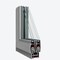 Vdomdoors Patio Exterior Metal-Plastic Sliding Doors / Patio 8166 Gray Ash 64" x 80" Left active door / Tempe PATIO8166SS-6480-LH - alternate 6