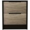 Homeroots 19" Wood Two Drawer Nightstand 453291 - alternate 5