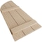 Ekena Millwork Sandblasted 3 Board Joined Board-n-Batten w/Quarter Round Arch Top Faux Wood Shutters, 16.5"W x 86"H SHUBJQ16X86SDPR - alternate 10