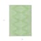 Homeroots 9' X 12' Mint Green And Ivory Geometric Washable Indoor Outdoor Area Rug 598596 - alternate 9
