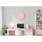 Monarch Specialties Clocks, 12-in. Round, Wall Clock, Pink Face, Pink Frame, Contemporary, Modern I 9108 - alternate 3
