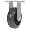 Vestil Rubber Rigid Caster 6 In. Diameter 2 In. Width 507 Lb. Capacity Black CST-VE-6X2MR-R - alternate 1