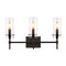 Jonathan Y Cato 21.25" 3-Light Modern Farmhouse Iron/Glass LED Vanity, Oil Rubbed Bronze/Clear JYL7807A - alternate 9