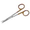 A2Z Scilab IRIS Scissors 4.5 inches Stainless Steel Straight Blades Lab Shears with Color Handle A2Z-ZR1138 - alternate 1