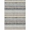 Homeroots 5' X 8' Black And Silver Striped Washable Indoor Outdoor Area Rug 632198 - alternate 6