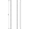 Siemens ALPHA 160/400 DIN longitudinal stays for mounting of assembly kits H = 8GK4851-7KK00 - alternate 3