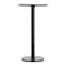 Flash Furniture 24" Round Tabletop, Seamless Surface Technology, White Faux Marble, 18" Round Black Bar Height Base ST-RD24-WHMAR-TR18B-GG - alternate 7