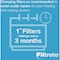 Filtrete 18'' x 20'' x 1'' 1000 MPR Allergen Defense Furnace Filter MERV 11 9845-4 - alternate 5