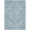 Homeroots 3' X 5' Sky Blue And Ivory Oriental Washable Indoor Outdoor Area Rug 603821 - alternate 9