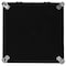 Deejay Led Slant Rack Drive Tour Case 4U-Space Amplifier Side 10U-Space Mixer Side w/Black Carpeted Exterior TBH4U10SLANTWOOD - alternate 3