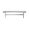 Koolmore 12'' x 36'' 18-Gauge Stainless-Steel Heavy Duty Wall Shelf with Pot Rack, . WMPS-1236 - alternate 9
