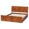 Bali & Pari Fuentes Real Natural Burl Wood Platform Bed 268-14508-ZORO - alternate 6