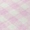Homeroots 8' Pink And Gray Round Plaid Washable Indoor Outdoor Area Rug 595423 - alternate 7