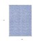 Homeroots 9' X 12' Denim Blue And Ivory Floral Washable Indoor Outdoor Area Rug 581862 - alternate 8