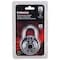 Prosource Padlock, Standard Shackle, 1/4 in Dia Shackle, 1-1/4 in H Shackle, Steel Shackle, Steel Body HD6147763-3L - alternate 3