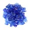 Homeroots Blue Round Reflective Fire Pit Glass 479095 - alternate 1