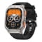 Kospet TANK M3 Ultra 1.96-In.-AMOLED GPS Smartwatch with Silicone Band Silver P-MU001-S - alternate 1