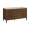 James Martin Vanities Myrrin 60" Double Vanity, Mid Century Walnut, w/ 3 CM Tajnar Eclos Top 485-V60D-WLT-3TJR - alternate 8
