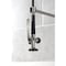 Kingston Brass Single-Handle Deck-Mount Pre-Rinse Kitchen Faucet with Pot Filler, Brushed Nickel LS8508DL - alternate 5